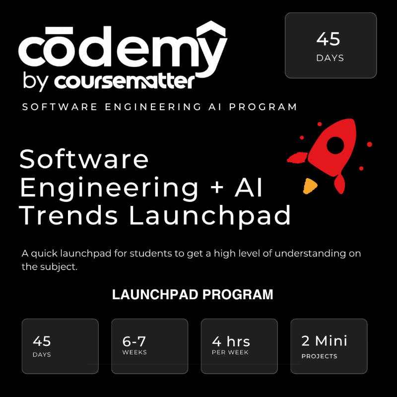 Software Engineering + AI Trends (Launchpad - 45 Days)